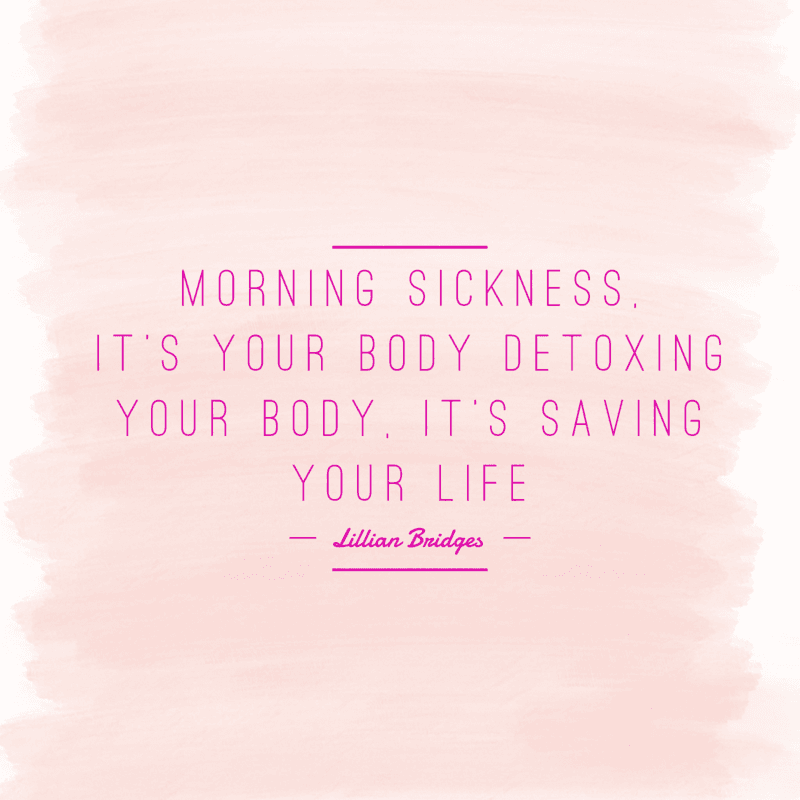Morning Sickness Morning Sickness